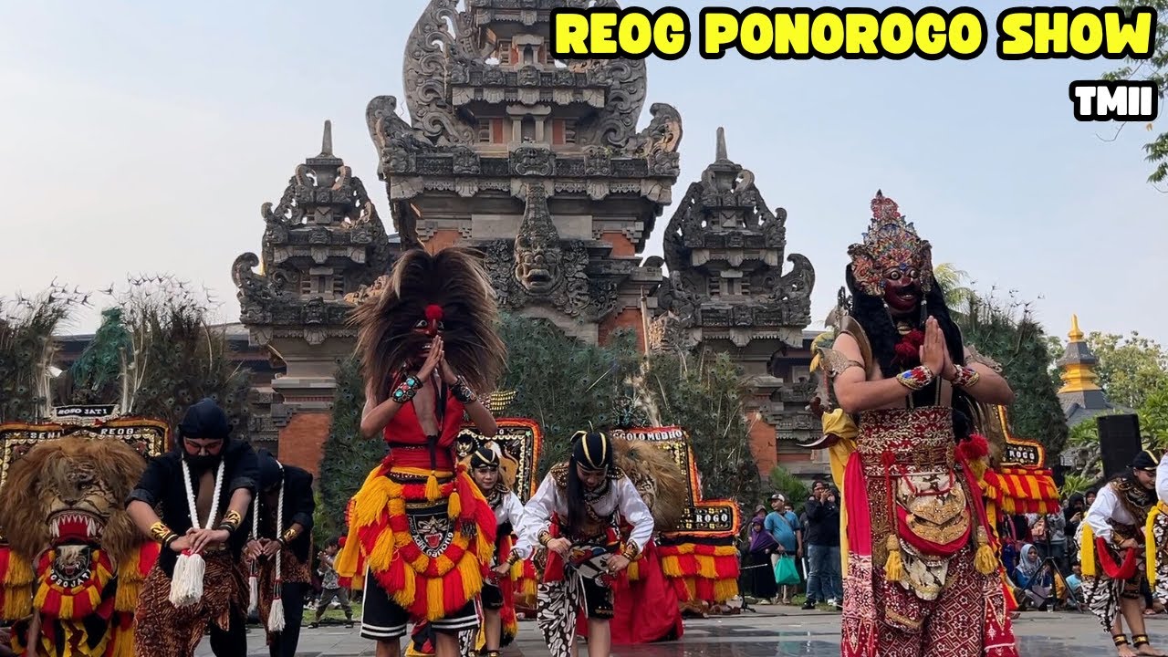 KEREN‼️PERTUNJUKAN REOG PONOROGO DI TAMAN MINI INDONESIA INDAH | REOG PONOROGO TMII