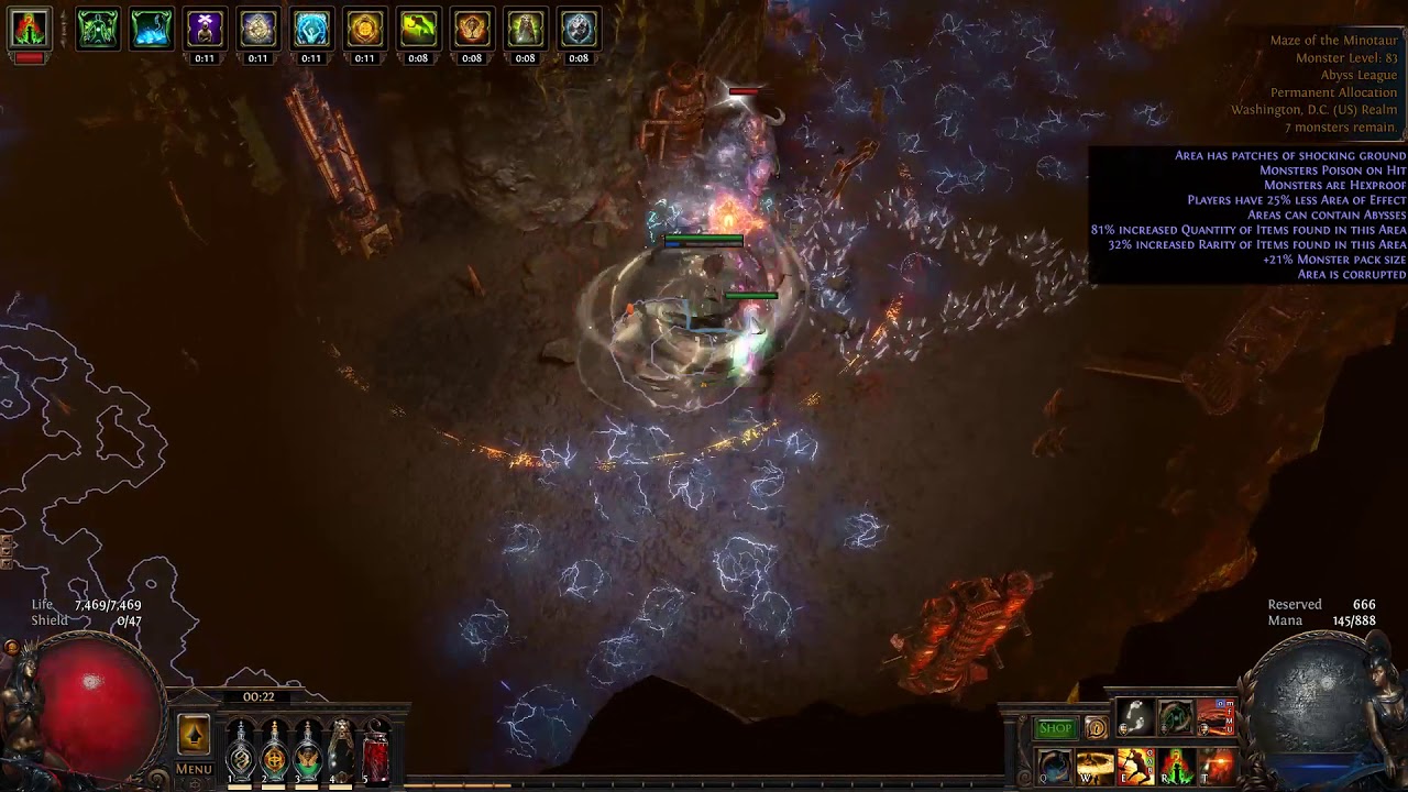 Path of Exile [3.1 ASC] Starforge Cyclone Purephys Slayer (T16 Minotaur)