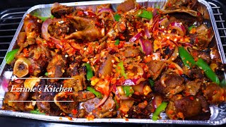 ASUN RECIPE|Spicy Goat Meat|How to make Asun