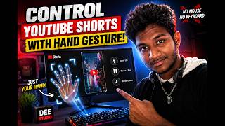 Control YouTube Shorts with Hand Gestures 🤯 | No Touch Needed