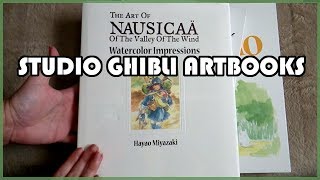 Studio Ghibli Artbooks: Totoro, Sprited Away, and Nausicaa