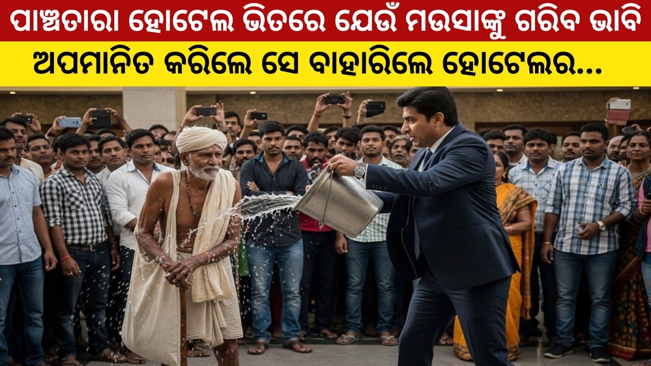 ପଞ୍ଚତାରକା ହୋଟେଲ ରେ ଯେଉଁ ମଉସାଙ୍କୁ ଗରିବ ଭାବି ଅପମାନିତ କରିଲେ ସେ ବାହାରିଲେ ହୋଟେଲର.../Heart Touching Story