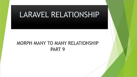 part 9 laravel morph many to many relationship morphToMany() | laravel relationships tutorial hindi