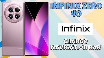 infinix Zero 40 Change Back Button Gesture Settings || How to Change Navigation Bar