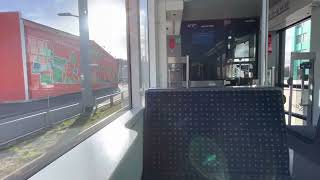 🇨🇭 Mitfahrt in der Limmattalbahn zwischen Urdorf, Kantiallee und Urdorf Nord