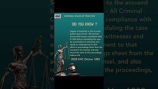 #CriminalRulesOfPractice #FairTrial #LegalProcedure  #DueProcess #CourtMandate  #JudicialProcess