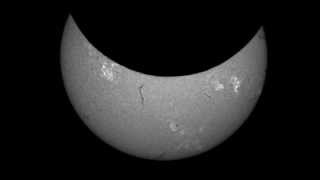 Partial Solar Eclipse from New Zealand
