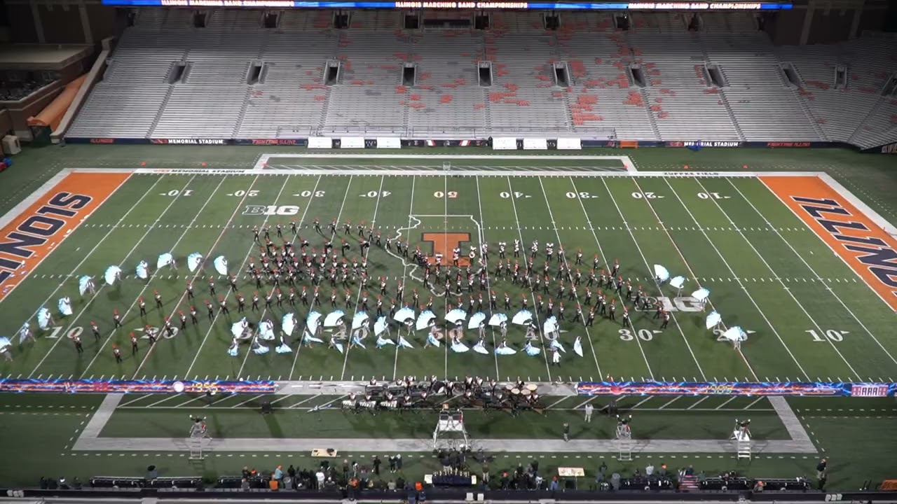 2025-10-25 WCHS Marching Panthers at U of I - Press Box Recording