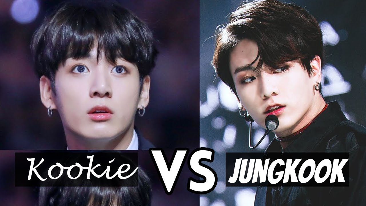 Bts Kookie Vs Jungkook Two Sides Of Jeon Jungkook Youtube