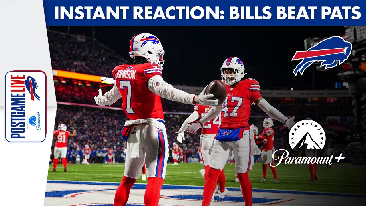 Buffalo Defeats AFC East Foe Patriots 24-21 | Bills Postgame Live | Buffalo Bills