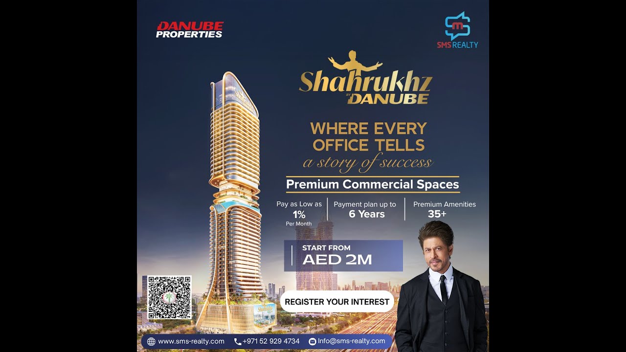 Shahrukhz by Danube – Commercial Offices on Sheikh Zayed Road, Dubai, UAE