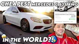 I BOUGHT THE CHEAPEST C63 AMG IN THE WORLD $25K