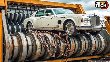 Most Insane Shredding & Crushing Machines That Obliterate Everything – Destroy Cars Fast #3