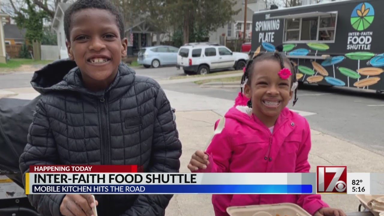 Inter-Faith Food Shuttle hits the road