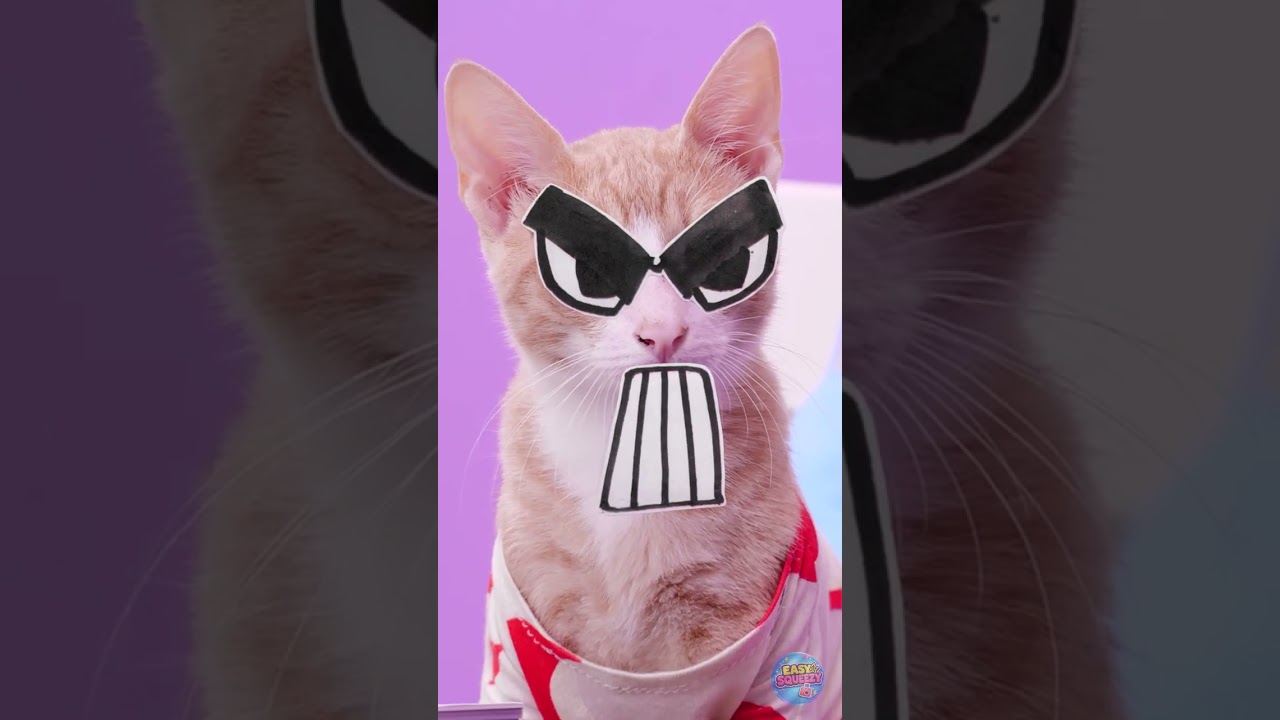 😻 Alphabet Lore Squishy Toys ASMR mixing by Kitty 🐾 #cat #funny #alphabet