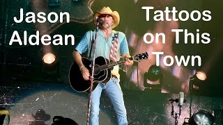 Tattoos on This Town | Jason Aldean | Full Throttle Tour | Des Moines, IA | September 19, 2025