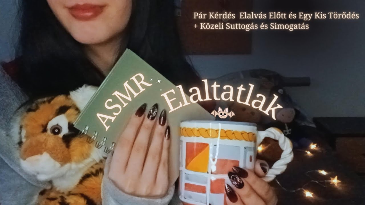ASMR🎧⋆.Segítek az Elalvásban 🧡.*.☾⋆ ♡ ₊˚✧. Elaltatlak 3 🧡 #asmr