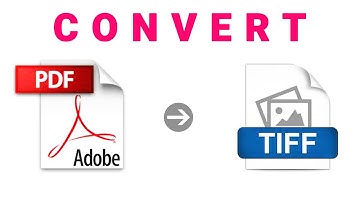 Convert PDF to Tiff Online for FREE!