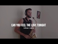 Can You Feel The Love Tonight (COM PARTITURA) - Rei leão  - Elton John - Moises Rodrigues Sax Cover