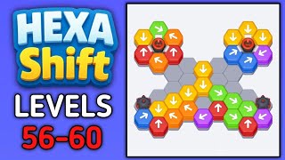 Hexa Shift Levels 56 57 58 59 60 Gameplay Walkthrough