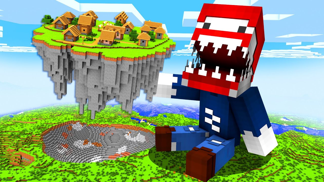 Ich ESSE 1 TRILLION BLÖCKE in Minecraft