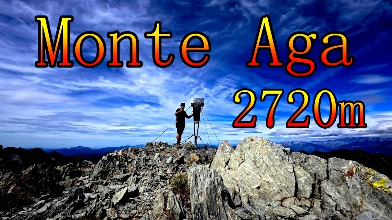 Monte Aga e rifugio Longo , da Carona 