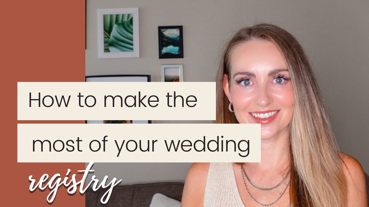 How to Create the Best Wedding Registry