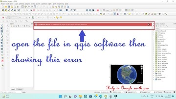 Invalid Data Source II Not to open in QGIS Software II Not a valid or recognized data source II QGIS