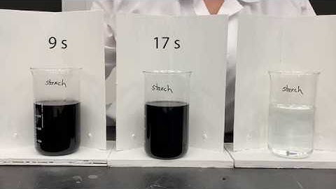 Iodine Clock