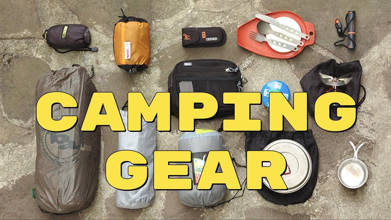 My Camping Gear مشترياتي للتخييم
