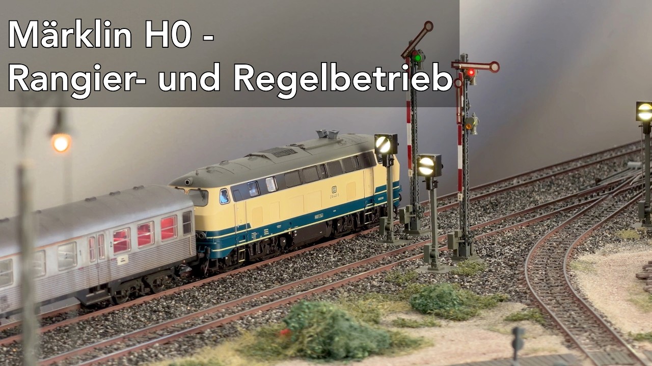 Märklin H0 | Rangier- und Regelbetrieb | Modelleisenbahn Digital