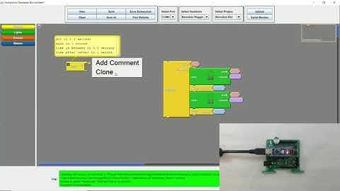 Barnabas Bot - How To Do Morse Code Using A Blinking LED on the Noggin (Arduino)