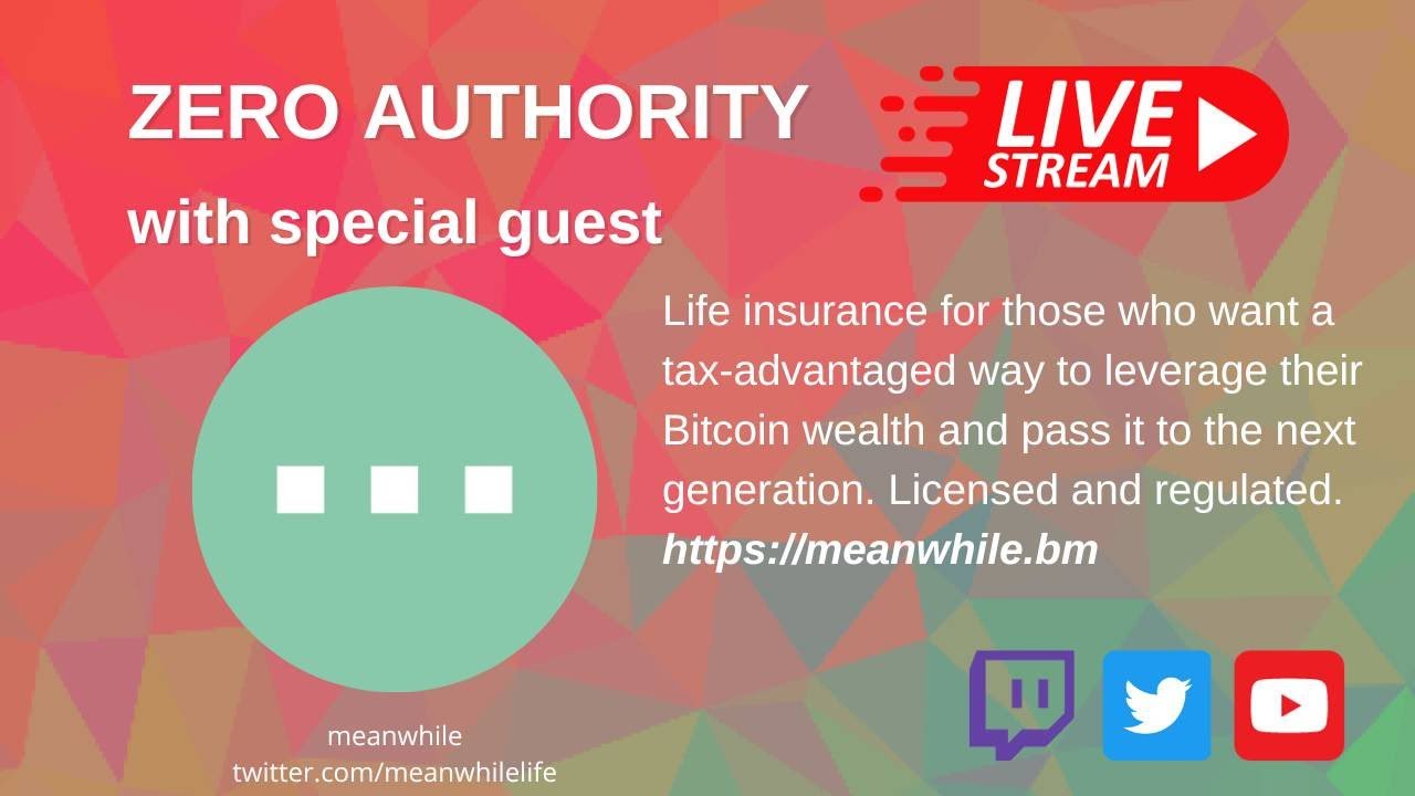 Zero Authority Live with meanwhile #ZeroAuthorityLive - YouTube