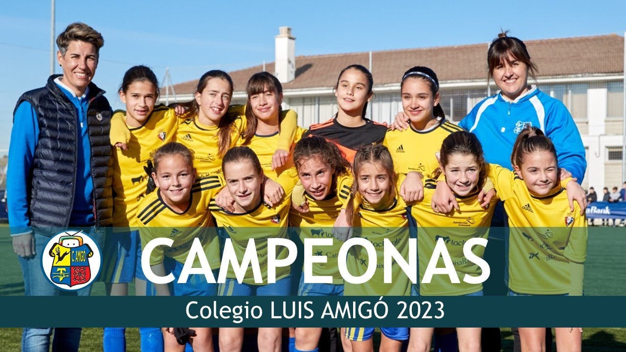 Final femenina 2023 Torneo Interescolar Fundación Osasuna: Luis Amigó 2 - Sagrado Corazón 0