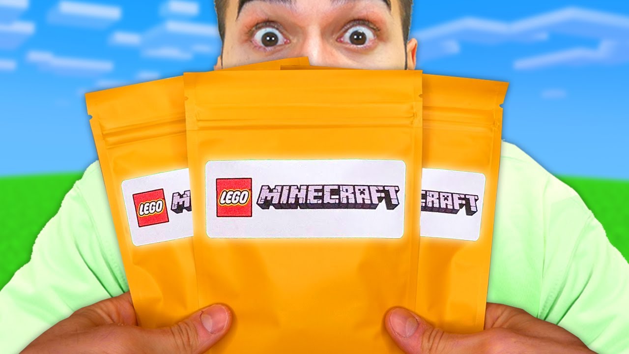 APRO 10 PACCHETTI LEGO DI MINECRAFT