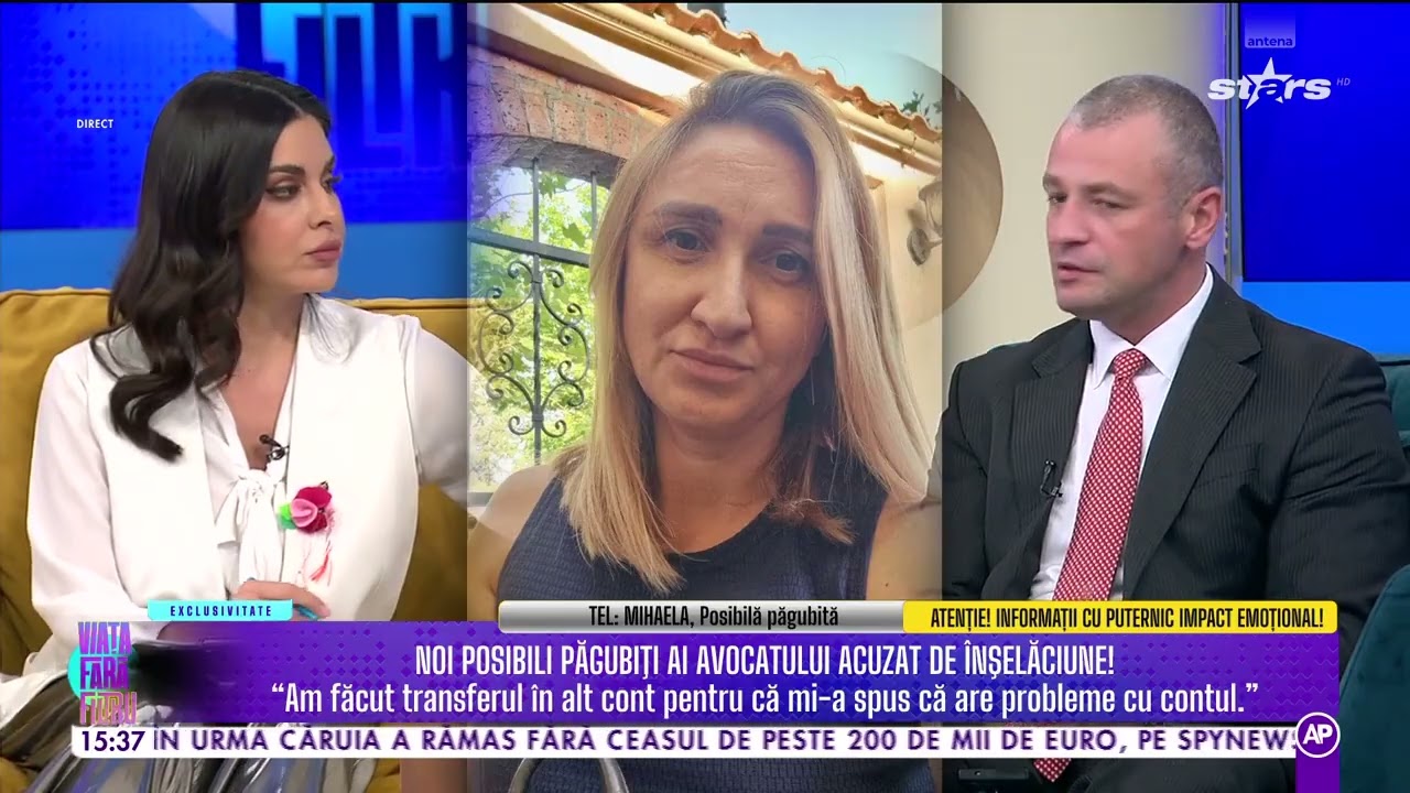 NOI POSIBILI PĂGUBIȚI AI AVOCATULUI ACUZAT DE ÎNȘELĂCIUNE!