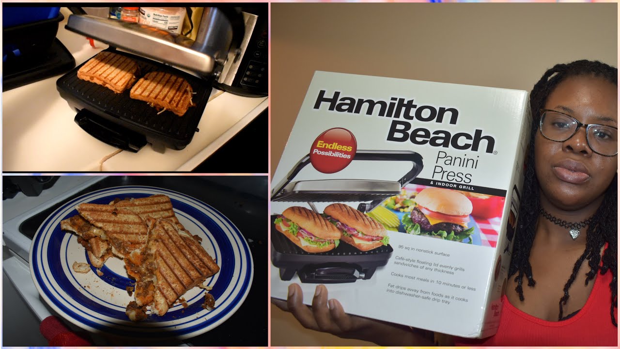 Hamilton Beach - Panini Press & Indoor Grill