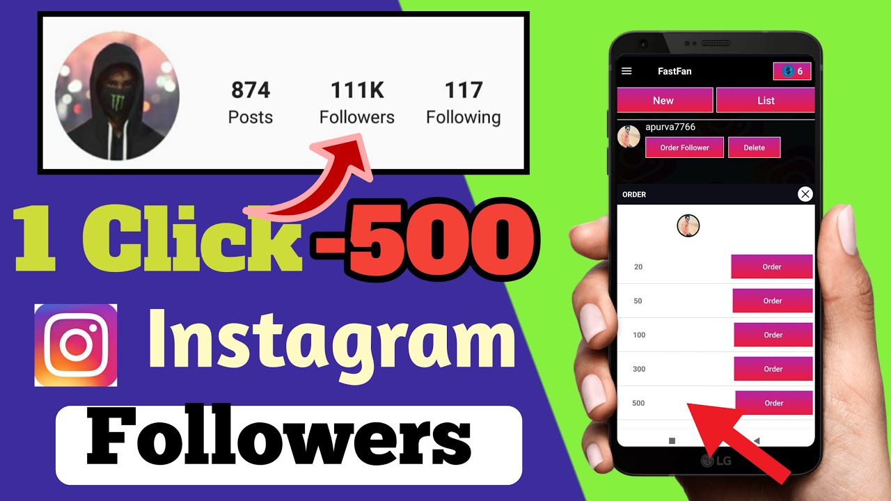 How To Get 500 Followers Everyday on Instagram|😲😲 Get real Instagram ...