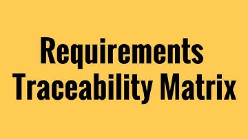 Requirements Traceability Matrix (RTM)