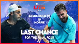 El Canon Francisco Cerundolo - Noz Dog Cameron Norrie Uts Rio Presented By Xp 2026