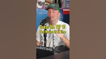 The TOP 10 Best Movies of ALL TIME!! Can You Guess Them?! #shorts #movies #top10 #imdb