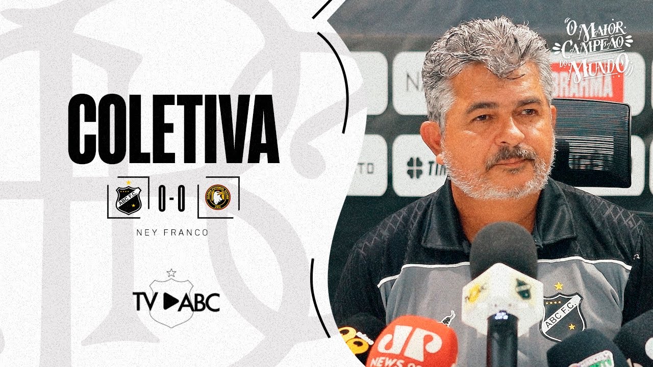 #Potiguar2025 | Coletiva Ney Franco - ABC 0 x 0 Globo - 01/02/2025