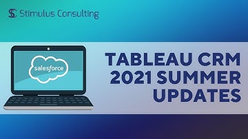 Salesforce Tutorial Video | Tableau CRM Summer 