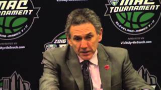 Zips Men's Basketball MAC Tournament Quarterfinals vs Eastern Michigan, March 10