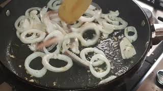 Fresh Squid Catch and Cook