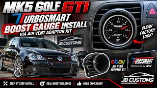 Why Your MK5 GTI Needs a Boost Gauge (And How to Install One)
