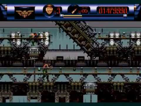 Judge Dredd Sega Mega Drive Genesis Walkthrough 010