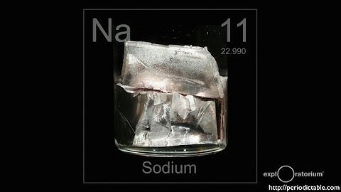 Everything Matters | Sodium | Ron Hipschman | Exploratorium