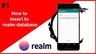 Android Database #1 | Realm database insert data screenshot 3