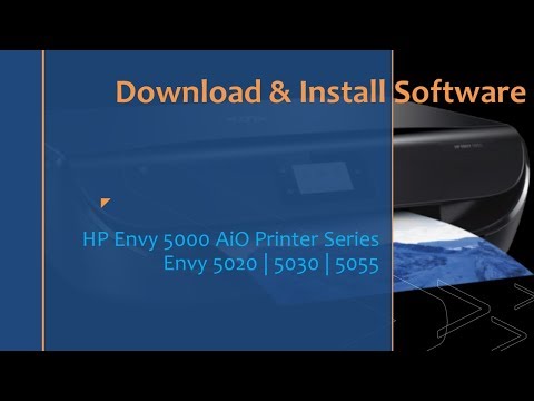 HP Envy 5055 | 5020 | 5030 printer : Download and install the full feature software